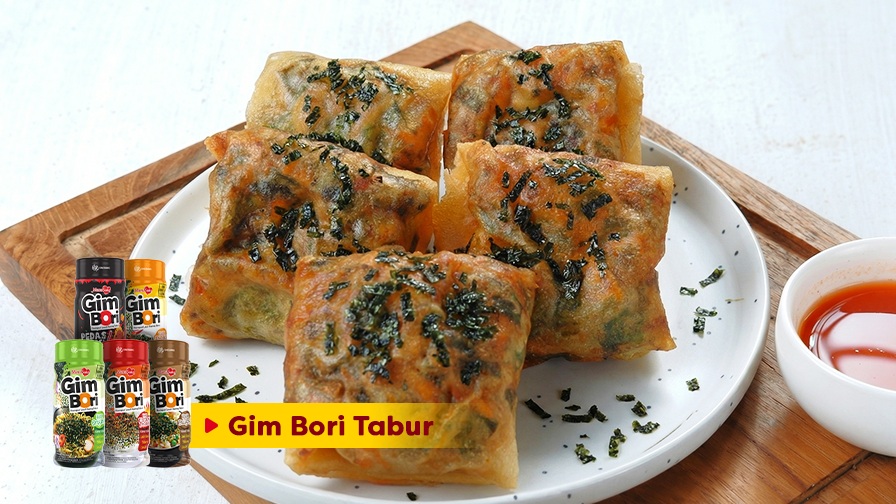 Martabak Telur Mini Nori Tabur untuk Camilan Sore Hari